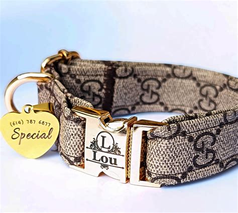 designer dog collar gucci|extra small designer dog collars.